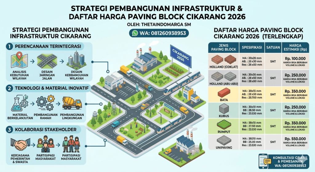 Harga Paving Block Cikarang
